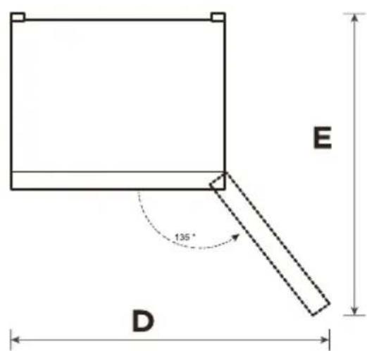 INVENTUM VR1850W - SPACE REQUIRED FOR INSTALLATION - 3