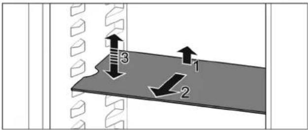LIEBHERR ICBNci 5663 Prime - Déplacer/sortir les tablettes de rangement - 1