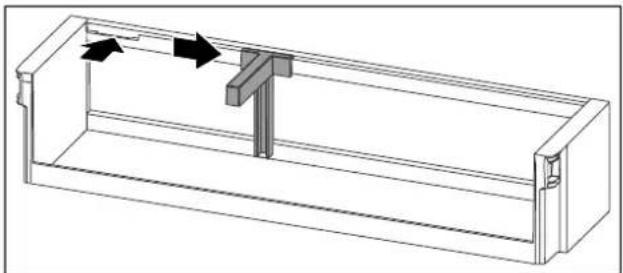 LIEBHERR ICBNc 5623 Plus - Installer le porte-bouteilles - 1