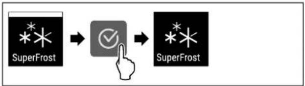 LIEBHERR ICBNc 5623 Plus - Désactivation de la fonction SuperFrost - 2