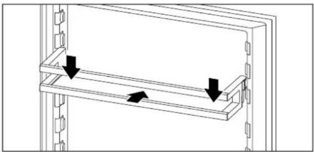LIEBHERR ICBNc 5623 Plus - Installer les balconnets de contre-porte - 1