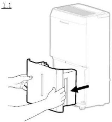 HONEYWELL TPFIT50WK - Draining water collected in the Water Tank - 1