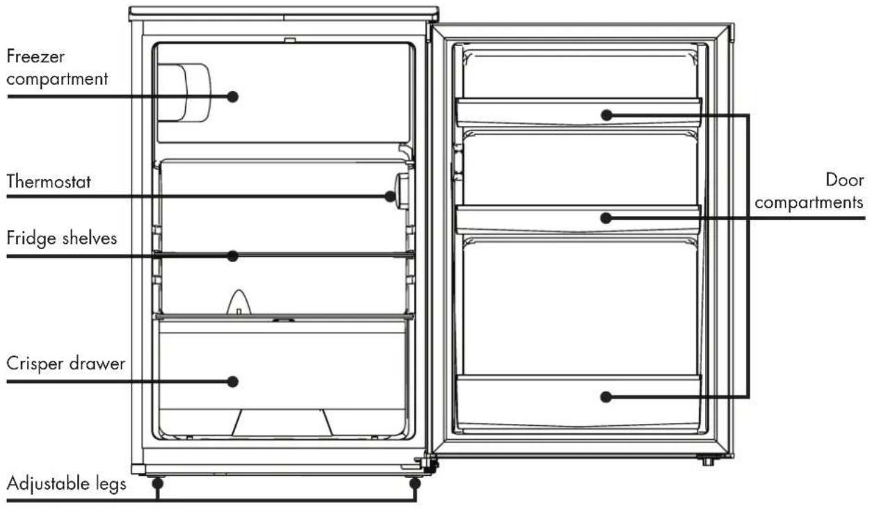 Wisberg WBKV55DW - DIMENSIONS - 2