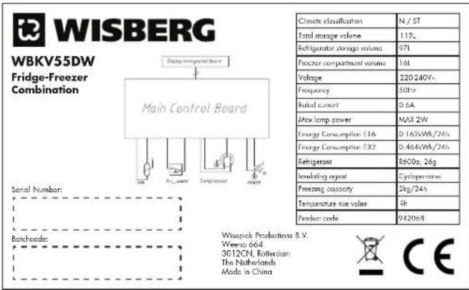 Wisberg WBKV55DW - WBKV55DW - 1