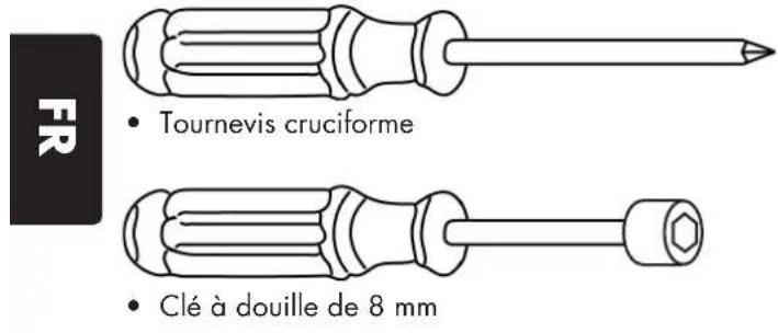 Wisberg WBTMVR55DB - Outils nécessaires : - 1
