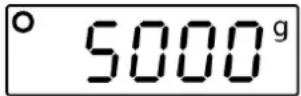 Kern FOB 0.5K-4NS - Calibration procedure: - 5
