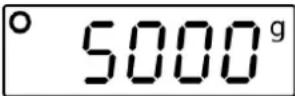 Kern FOB 0.5K-4NS - Procédure à suivre pour l'ajustage: - 5