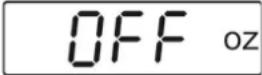 Kern FOB 0.5K-4NS - Wägeeinheiten einstellen - 4