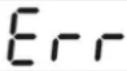 Kern FOB 0.5K-4NS - Messages d'erreur - 2