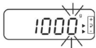 Kern FOB 7K-4NLO - Grenzwerte einstellen: - 3