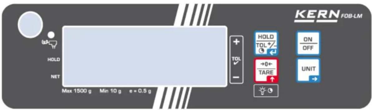 Kern FOB 7K-4NLO - Modelle FOB-LM: - 1