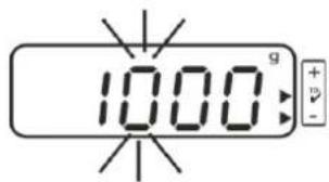 1000 +/-