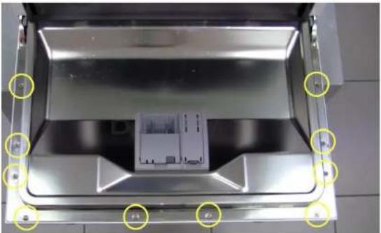 SIEMENS SK25IB00TE - Rimozione della porta esterna - 1
