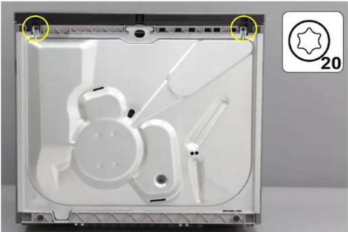 SIEMENS SK25IB00TE - Remove the lower cover - 1