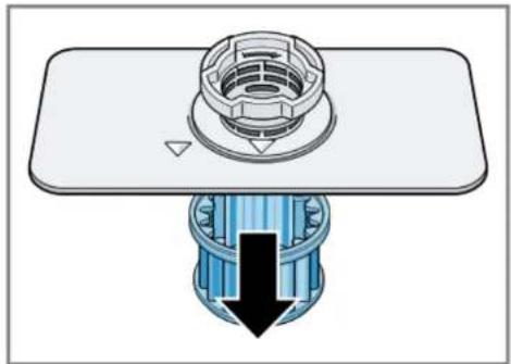 SIEMENS SK25IB00TE - Rimozione dei filtri - 2