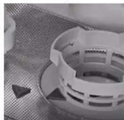 SIEMENS SK25IB00TE - Montering af filtrene - 1