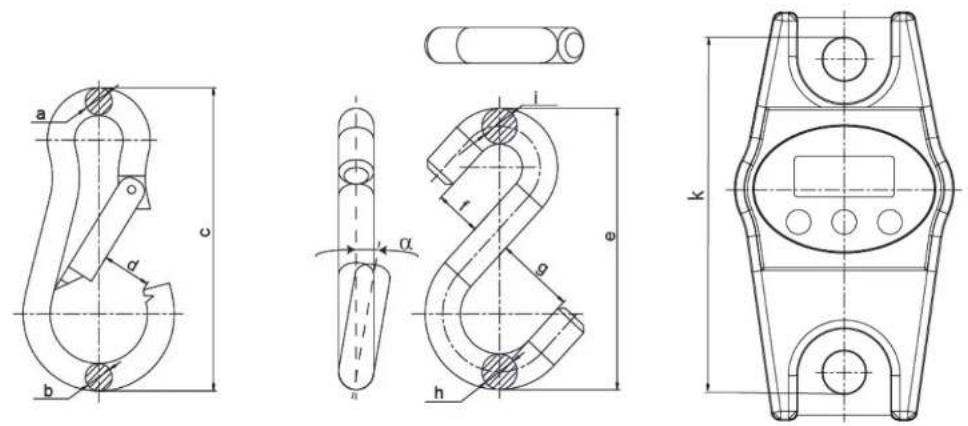 Kern HCB 1T-3 - \*These data can be found in the document attached to the balance. Please keep this document always available. - 1