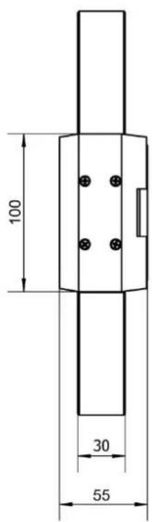 Kern HFC 3T-3 - Διαστάσεις - 1