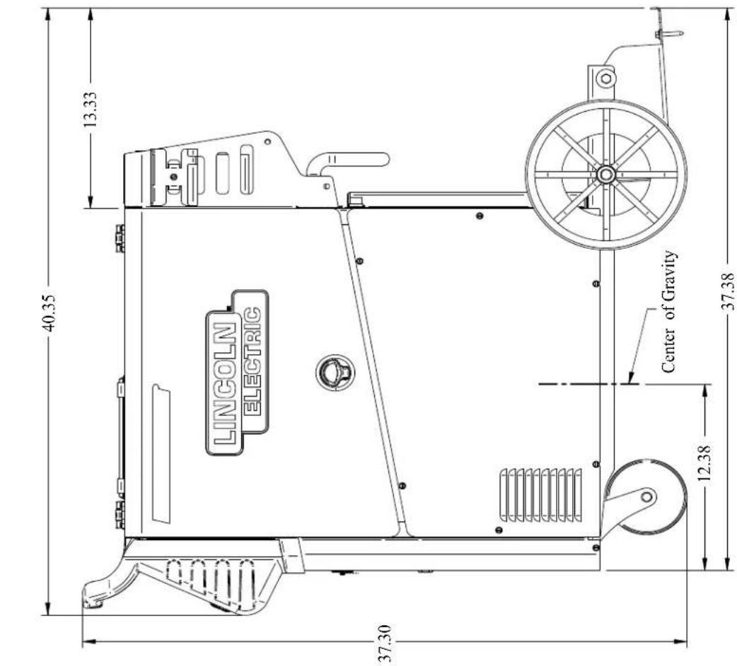 LINCOLN ELECTRIC Power MIG 360MP - SCHÉMA DE CÂBLAGE - CODE 12910 - 3