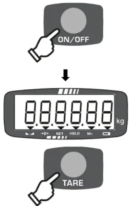 Kern HFD 1T-4 - Appeler le menu de configuration - 1