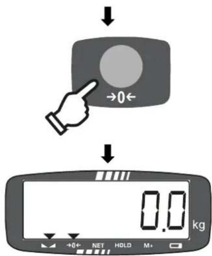 Kern HFD 1T-4 - Hinterleuchtung ein-/ausschalten - 2