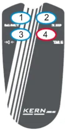 Kern HFD 1T-4 - Funk-Fernbedienung - 1