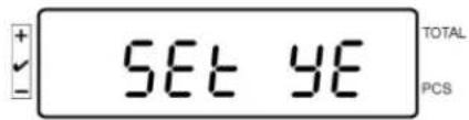 Kern IFS 10K-3LM - Régler la date et l'heure de l'économiseur d'écran - 7