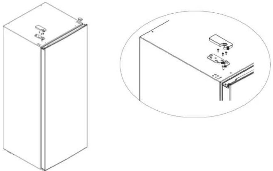 MIDEA ARU07B3AST - DOOR REVERSAL - 8