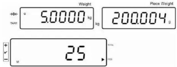 Weight 5.0000 kg kg Piece Weight 200.004 g 25 M HCS