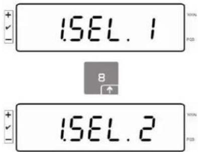 Kern IFS 60K0.5DL - Navigation in the menu: - 10