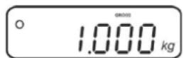 Kern IOC 100K-2LM - Wägeeinheit umschalten: - 6