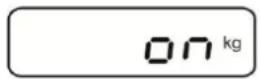Kern IOC 100K-2M - Commutation de l'unité de pesée: - 2