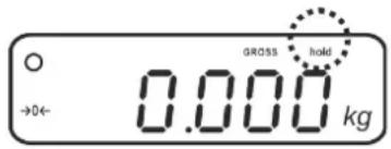GROSS hold 0.000 kg