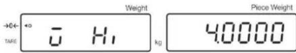 Kern IFS 6K-4S - Tolerance check for target weight - 2