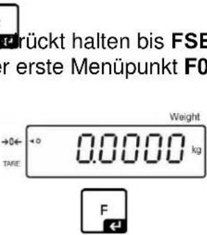 Kern IFS 6K-4S - Navigation im Menü: - 1