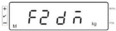 Kern IFS 60K0.5D - Navigation in the menu: - 5