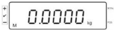Kern IFS 60K0.5D - Navigation in the menu: - 1