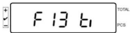 Kern IFS 60K0.5D - Datum einstellen: - 2