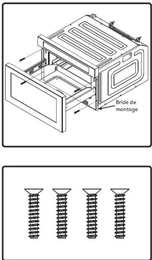 Zephyr MWD3001AS - Exigences de dégagement pour l'installation - 2