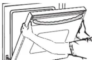 Monogram ZTS90DPSNSS - To remove the door: - 2