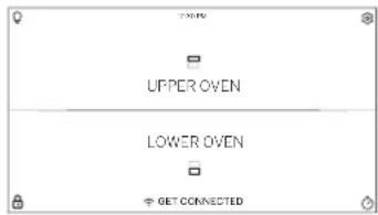 UPPER OVEN LOWER OVEN GET CONNECTED