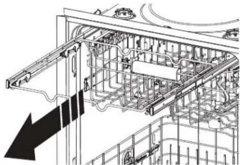 Monogram ZDT925SPNSS - To replace the 3rd rack: - 2