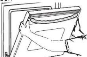 Monogram ZMB9031SNSS - To remove the door: - 2