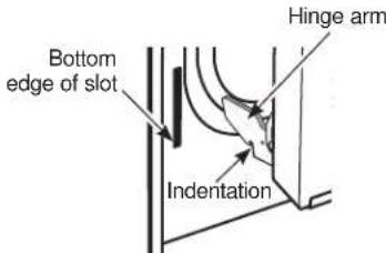 Monogram ZMB9031SNSS - To replace the door: - 1