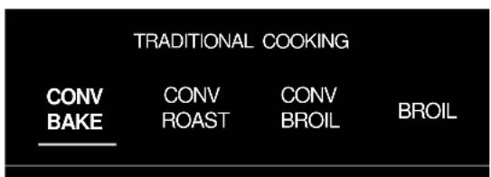 Monogram ZMB9031SNSS - Traditional Cooking Modes - 1
