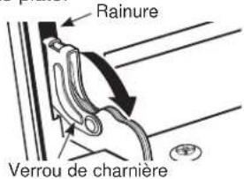 Monogram ZHP304ETVSS - Pour retirer la porte : - 1
