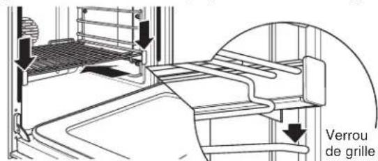 Monogram ZHP304ETVSS - Pour replacer une grille : - 2