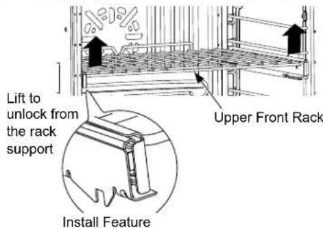 Monogram ZTDX1DPSNSS - To Remove An Extension Rack: - 2