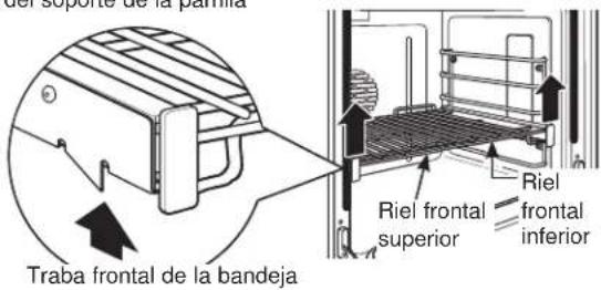 Monogram ZDP366NTSS - Para quitar una bandeja: - 1