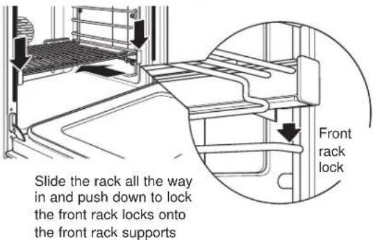 Monogram ZHP365ETVSS - To replace a rack: - 2